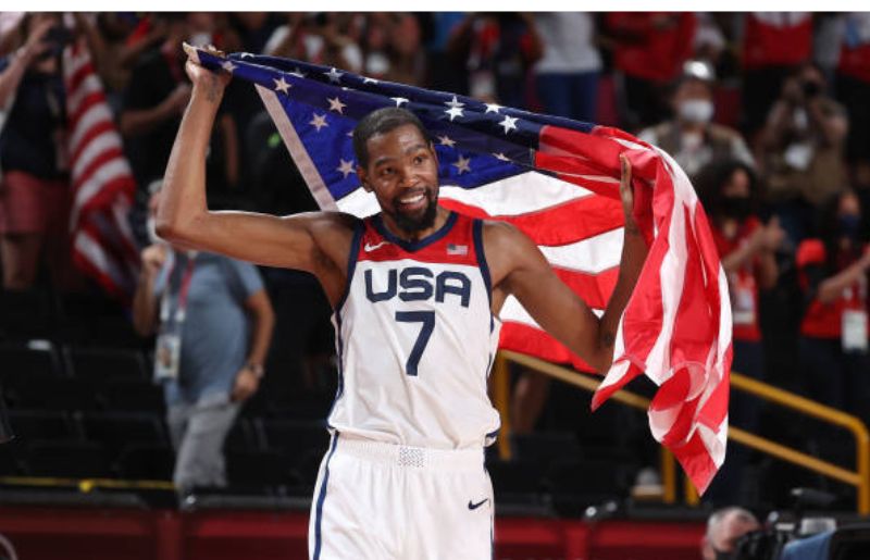 Kevin Durant United States v France Men's Basketball