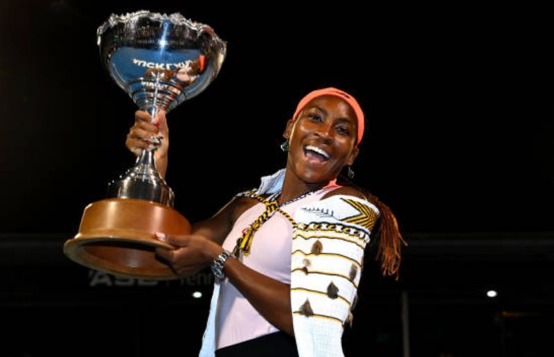 Coco Gauff 2023 ASB Women's Classic: Day 7