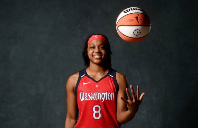 Christyn Williams Mystics Media Day